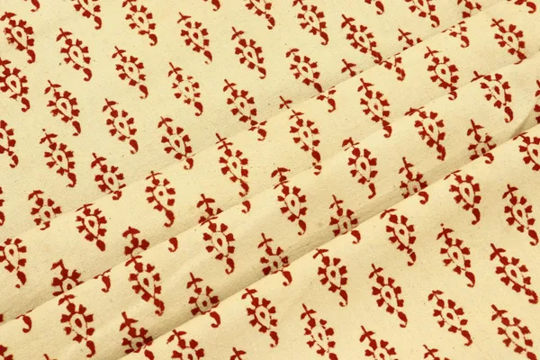 Beige_Cotton_Traditional_Floral_Hand_Block_Print_Unstiched_Material_For_Men's_Kurta_Shirts_&_Women's_Kurti_and_Other_Dress_Material
