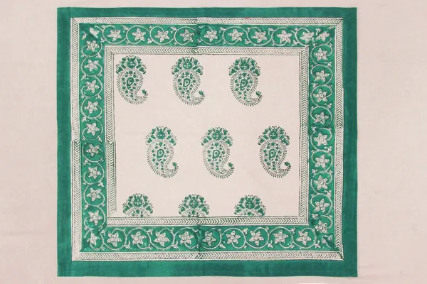 Pure_Cotton_Green_Hand_Block_Print_Napkin_Cocktail_Napkin_Dinner_Napkin_Buffet_Napkin_Horde_Oeuvres
