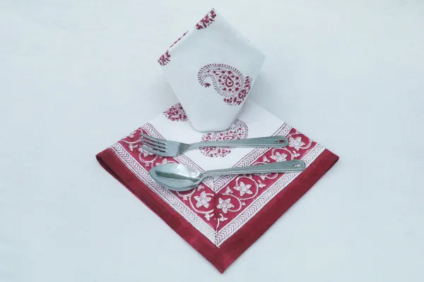 Pure_Cotton_Red_Hand_Block_Print_Napkin_Cocktail_Napkin_Dinner_Napkin_Buffet_Napkin_Horde_Oeuvres