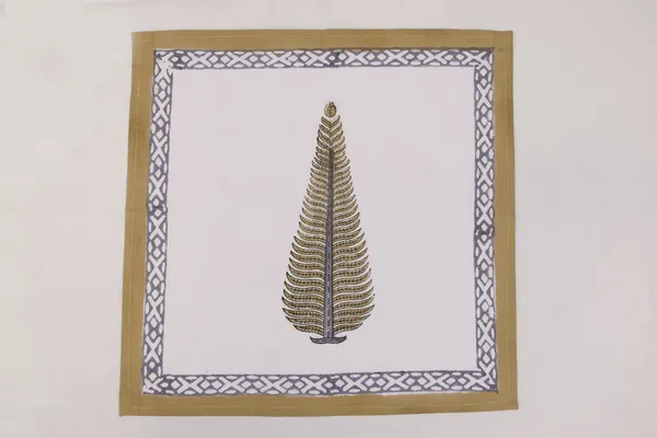 Pure_Cotton_Yellow_Floral_Hand_Block_Print_Napkin_Cocktail_Napkin_Dinner_Napkin_Buffet_Napkin_Horde_Oeuvres