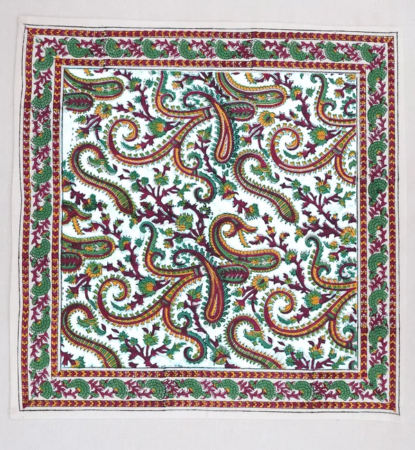 Pure_Cotton_Multicolour_Floral_Hand_Block_Print_Napkin_Cocktail_Napkin_Dinner_Napkin_Buffet_Napkin_Horde_Oeuvres