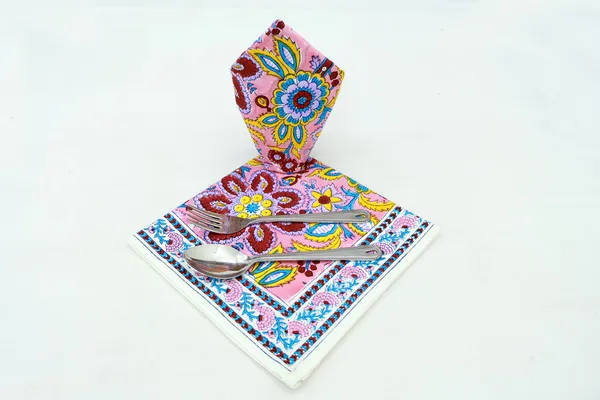 Pure_Cotton_Pink,_Maroon,_Blue_and_Yellow_Hand_Block_Print_Napkin,_Cocktail_napkin,_Dinner_napkin,_Buffet_Napkin,_Horde_oeuvres_Size_20"x20"