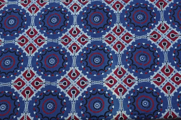 Blue_Cotton_Traditional_Floral_Hand_Block_Print_Unstiched_Material_For_Men's_Kurta_Shirts_&_Women's_Kurti_and_Other_Dress_Material