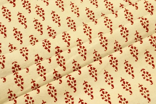 Beige_Cotton_Traditional_Floral_Hand_Block_Print_Unstiched_Material_For_Men's_Kurta_Shirts_&_Women's_Kurti_and_Other_Dress_Material