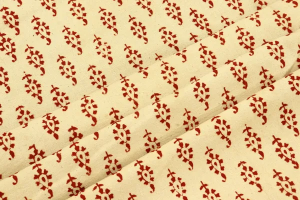 Beige_Cotton_Traditional_Floral_Hand_Block_Print_Unstiched_Material_For_Men's_Kurta_Shirts_&_Women's_Kurti_and_Other_Dress_Material
