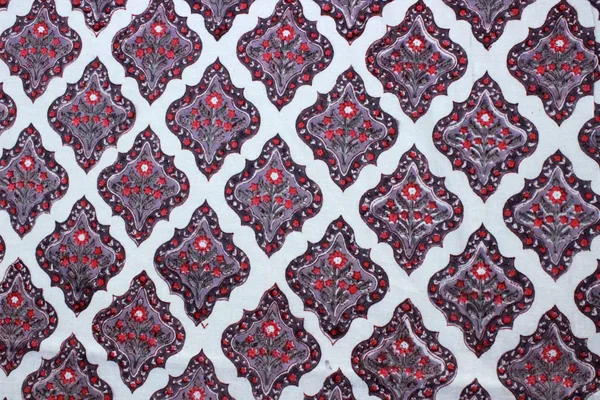 Red_Cotton_Traditional_Floral_Hand_Block_Print_Unstiched_Material_For_Men's_Kurta_Shirts_&_Women's_Kurti_and_Other_Dress_Material|1418