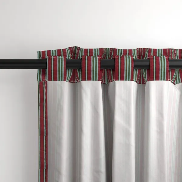 Red_and_Green_Colour_Hand_Block_Print_Curtain_&_Drapes,_Pure_Cotton_Fabric