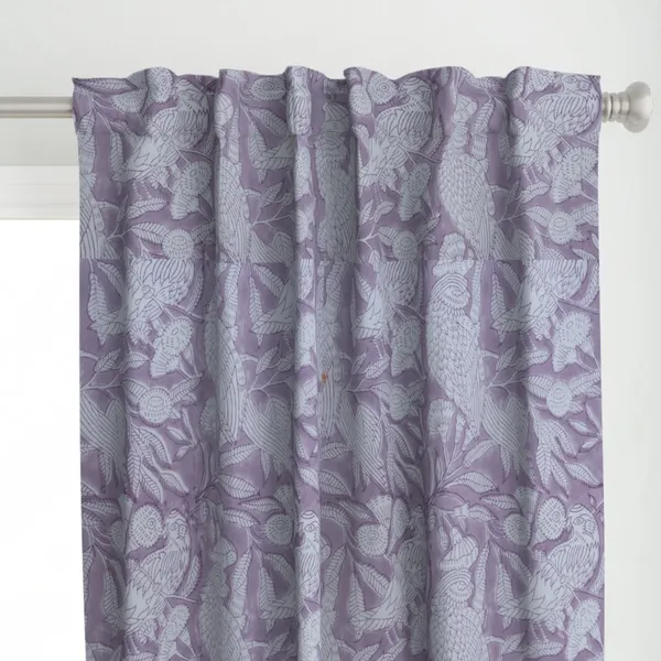 Purple_and_White_Colour_Hand_Block_Print_Curtain_&_Drapes,_Pure_Cotton_Fabric