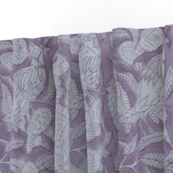 Purple_and_White_Colour_Hand_Block_Print_Curtain_&_Drapes,_Pure_Cotton_Fabric