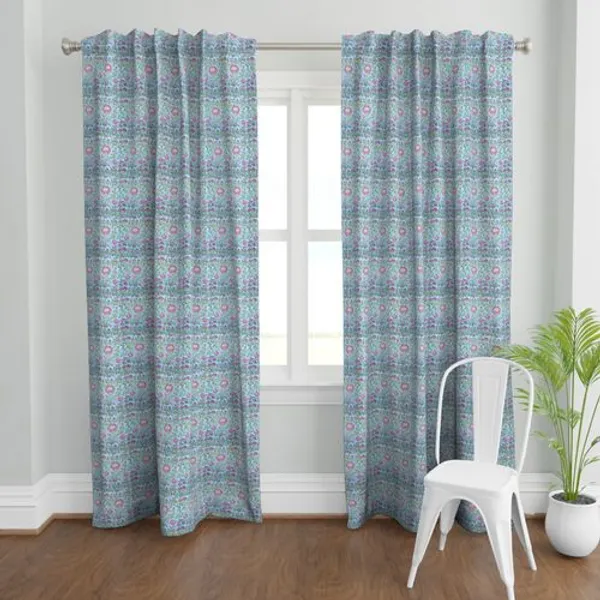 Blue_and_Pink_Colour_Hand_Block_Print_Curtain_&_Drapes,_Pure_Cotton_Fabric