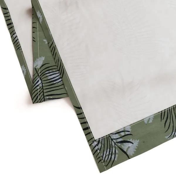Green_and_White_Colour_Hand_Block_Print_Curtain_&_Drapes,_Pure_Cotton_Fabric