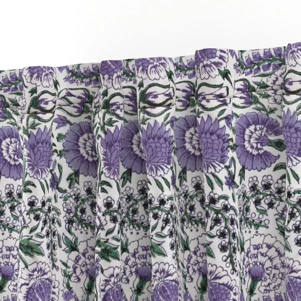 Purple_and_White_Colour_Hand_Block_Print_Curtain_&_Drapes,_Pure_Cotton_Fabric