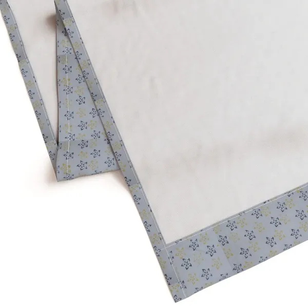 Blue,_White_and_Yellow_Colour_Hand_Block_Print_Curtain_&_Drapes,_Pure_Cotton_Fabric