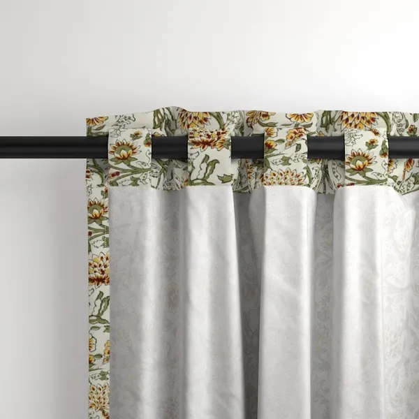 Green_and_Yellow_Colour_Hand_Block_Print_Curtain_&_Drapes,_Pure_Cotton_Fabric
