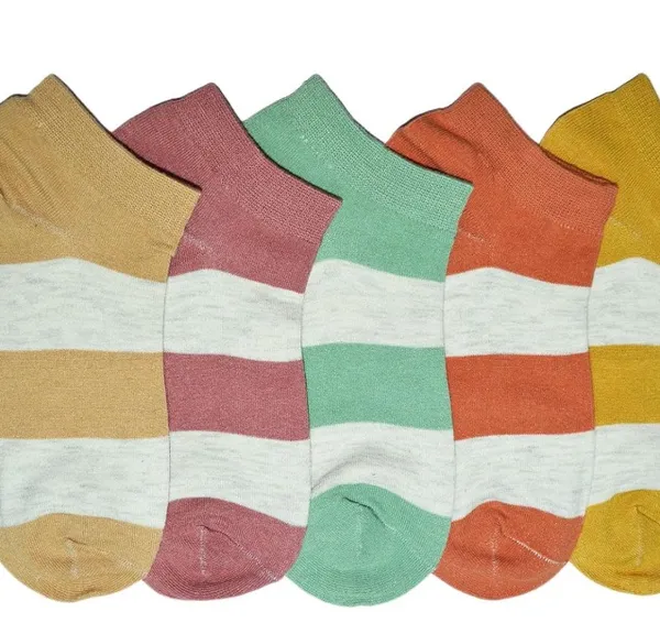 Pack_Of_5_Mercerised_Cotton_Ankle_Length_Socks_For_Women