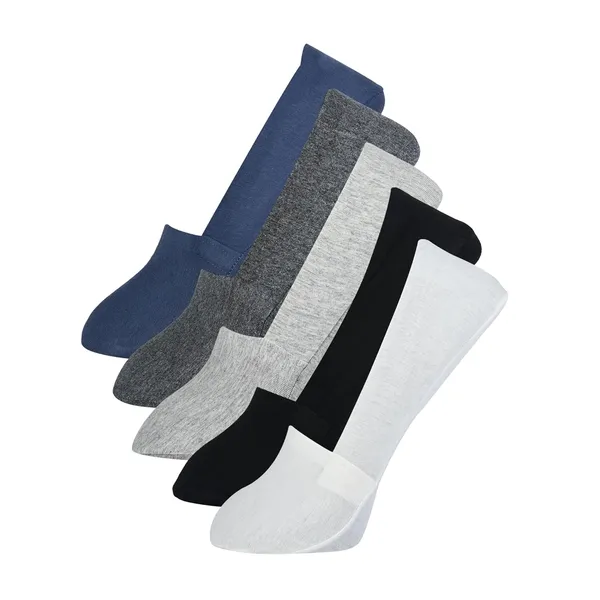 ME_STORES_Pack_of_5_Pairs_Unisex_Loafer_Socks_No-Show_Cotton_Socks_Multicolored