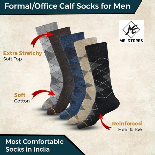 ME_STORES_Pack_Of_5_Pairs_Mens_&_Boys_Soft_Combed_Cotton_Long_Full_Length_socks/Formal_Socks/Office_Socks/casual_(Free_Size)