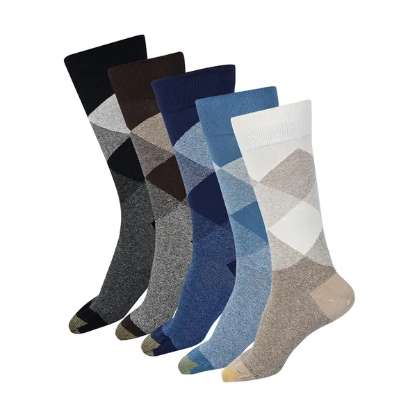 ME_STORES_Pack_Of_5_Pairs_Mens_&_Boys_Combed_Cotton_Long_Full_Length_socks/Formal_Socks/Office_Socks/casual_(Free_Size)