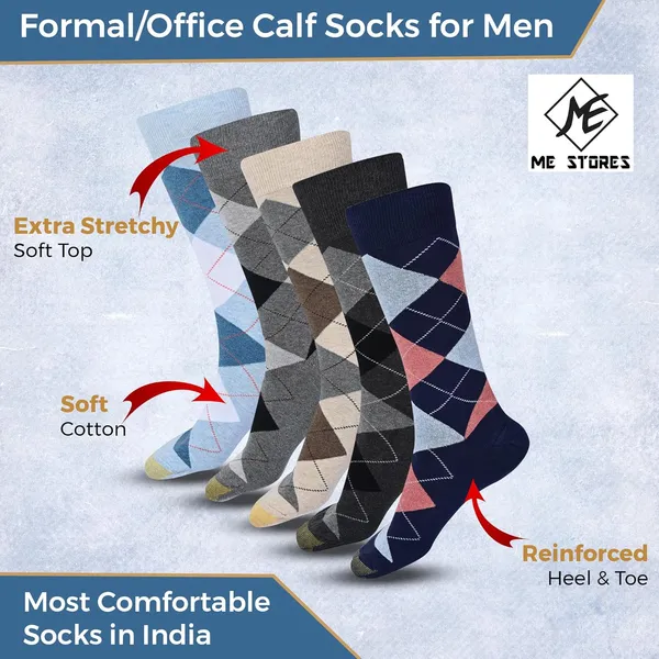 ME_STORES_Pack_of_5_Pairs_Mens_Combed_Cotton_Long_Full_Length_socks/Formal_Socks/Office_Socks/casual_(Free_Size)