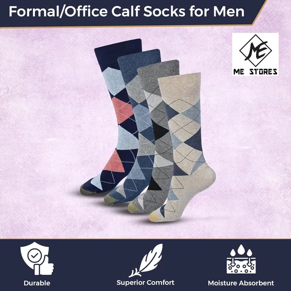 ME_STORES_Pack_of_4_Pairs_Mens_Combed_Cotton_Long_Full_Length_socks/Formal_Socks/Office_Socks/casual_(Free_Size)
