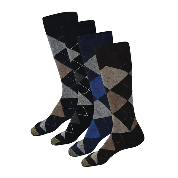 ME_STORES_Pack_of_4_Pairs_Mens_Combed_Cotton_Long_Full_Length_socks/Formal_Socks/Office_Socks/casual_(Free_Size)