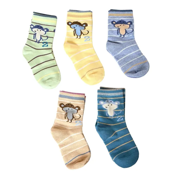 Pack_Of_5_Mercerised_Cotton_Socks_For_Kids