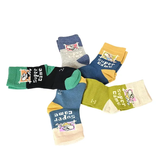 Pack_Of_5_Mercerised_Cotton_Socks_For_Kids