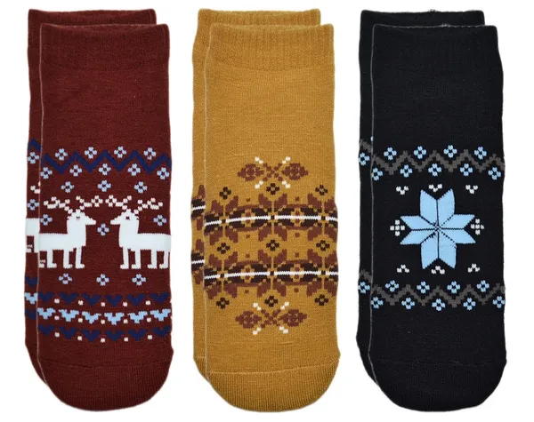 Pack_Of_3_PolyWool_Ankle_Length_Winter_Warm_Socks_For_Women