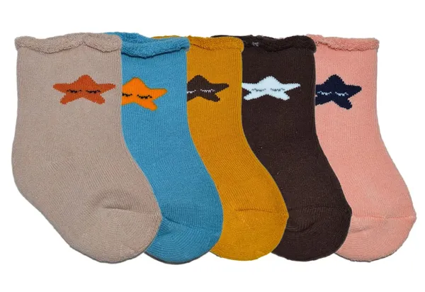 Pack_Of_5_Glass_Baby_Boys_&_Baby_Girls_Towel_Socks_For_Soft_Winters,_Comfortable_And_Soft_Fabric_(Set_Of_5_Pairs),_Socks_For_Baby_Age