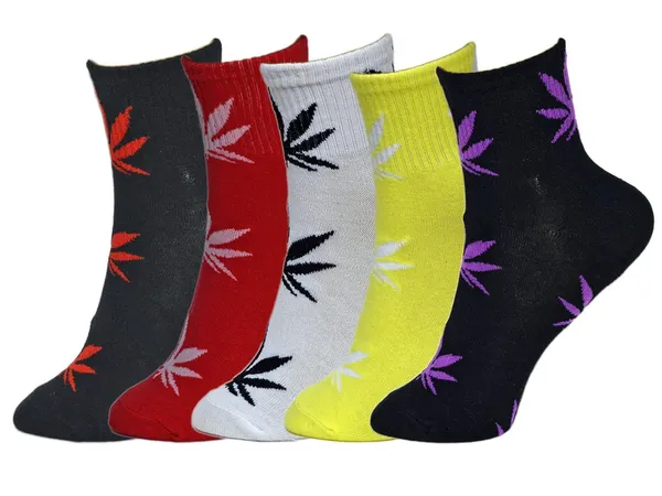 Pack_Of_5_Mercerised_Cotton_Ankle_Length_Socks_For_Women