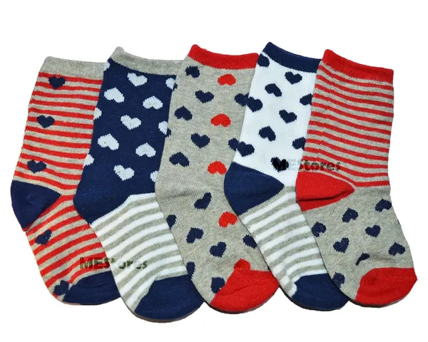 Pack_Of_5_Mercerised_Cotton_Ankle_Length_Socks_For_Kids