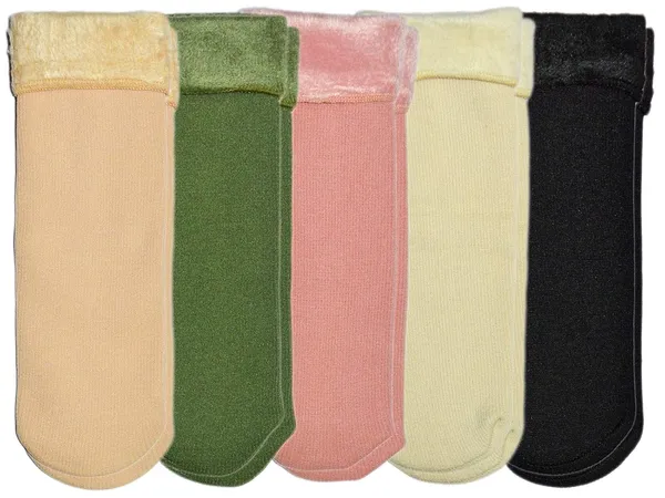 Pack_Of_5_Polywool_Winter_Warm_Socks_For_Kids_(6_-_10_Years)