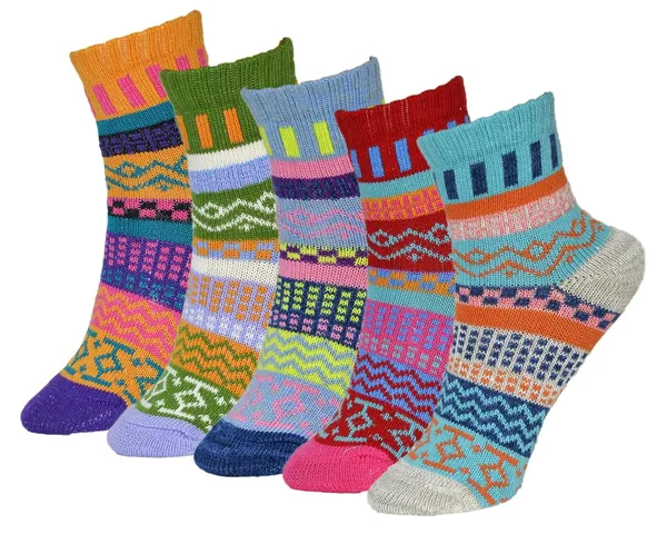 Pack_Of_5_Mercerised_Cotton_Long_Full_Length_Socks_For_Women
