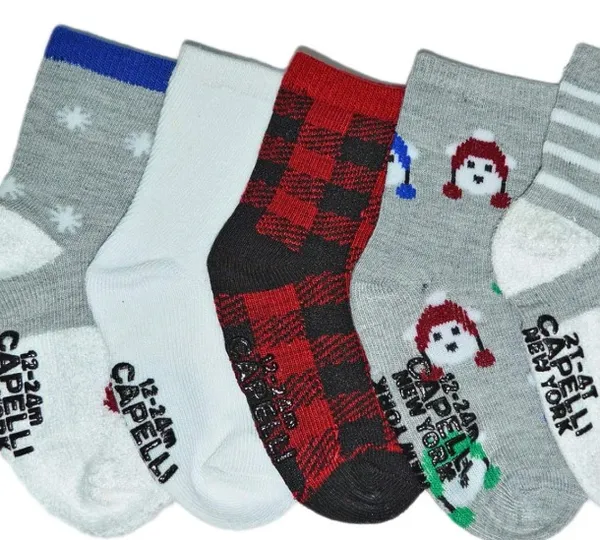 Pack_Of_5_Mercerised_Cotton_Ankle_Length_Socks_For_Kids