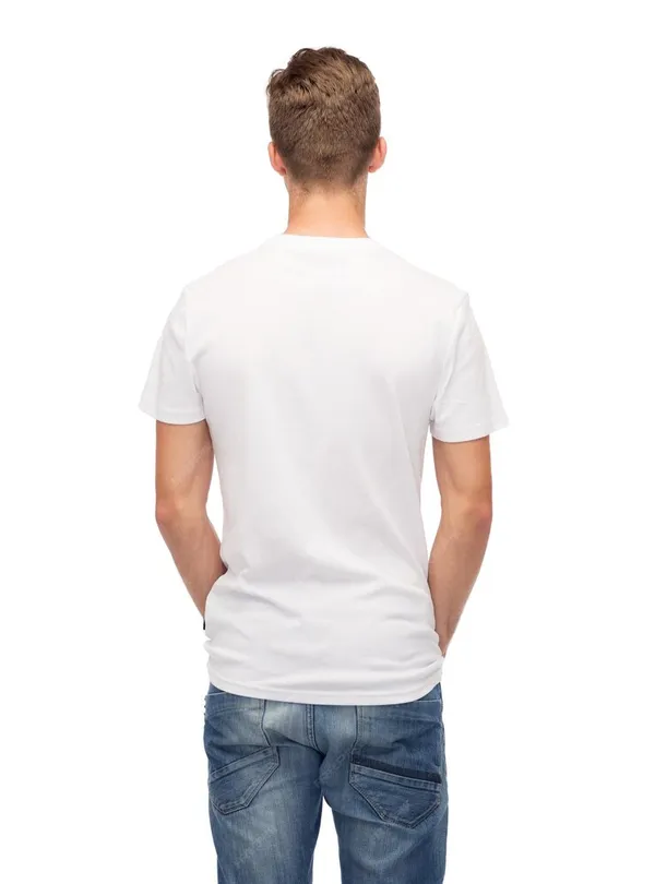 White_Cotton_Regular_Fit_T_Shirt_For_Unisex