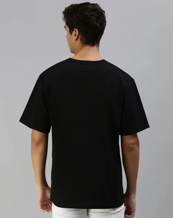 Black_Cotton_Regular_Fit_T_Shirt_For_Unisex