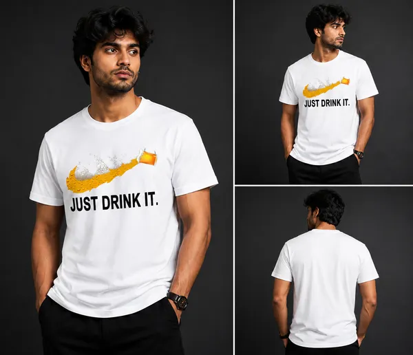 Just_Drink_It_White_T-Shirt
