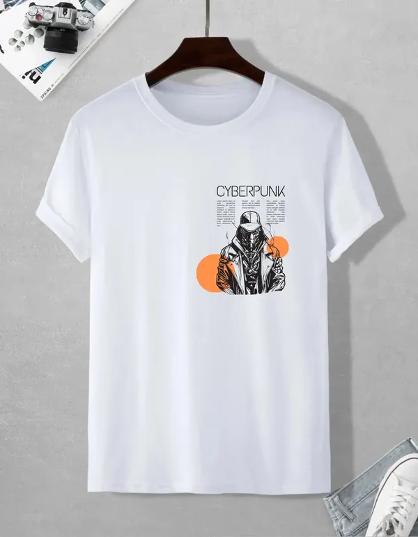 White_Cotton_Regular_Fit_T_Shirt_For_Unisex