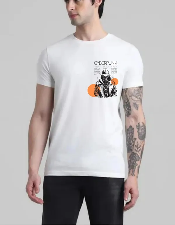 White_Cotton_Regular_Fit_T_Shirt_For_Unisex