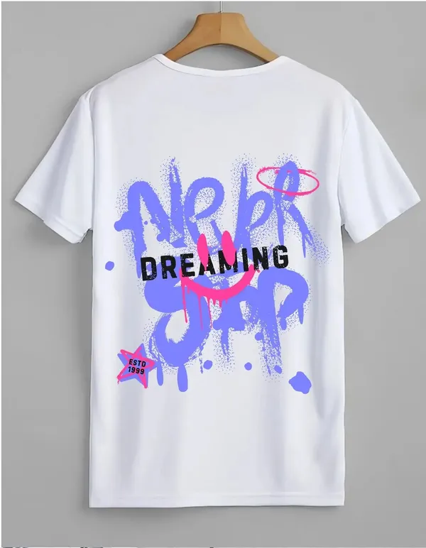 White_Cotton_Regular_Fit_T_Shirt_For_Unisex