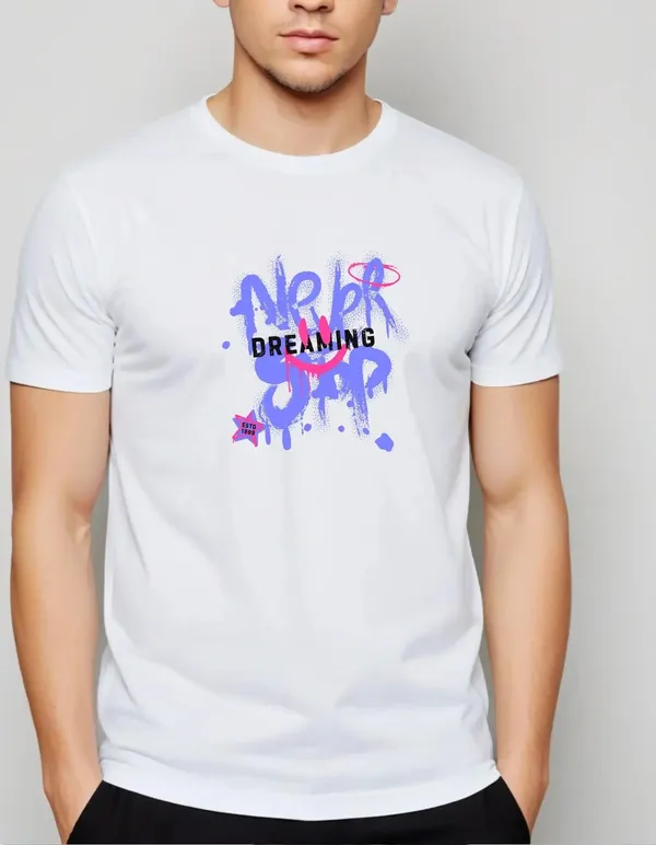 White_Cotton_Regular_Fit_T_Shirt_For_Unisex