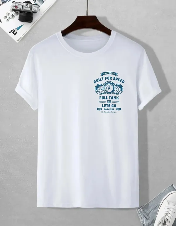 White_Cotton_Regular_Fit_T_Shirt_For_Unisex