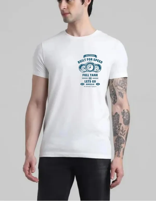 White_Cotton_Regular_Fit_T_Shirt_For_Unisex