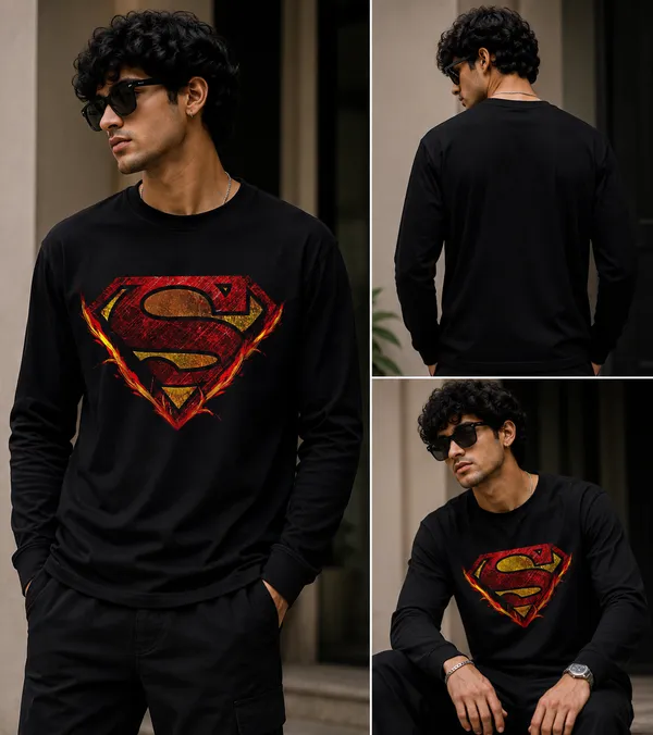 Superman_Graphic_Black_T-Shirt