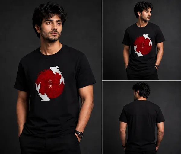 Yin_&_Yang_Balance_of_Forces_Black_T-Shirt