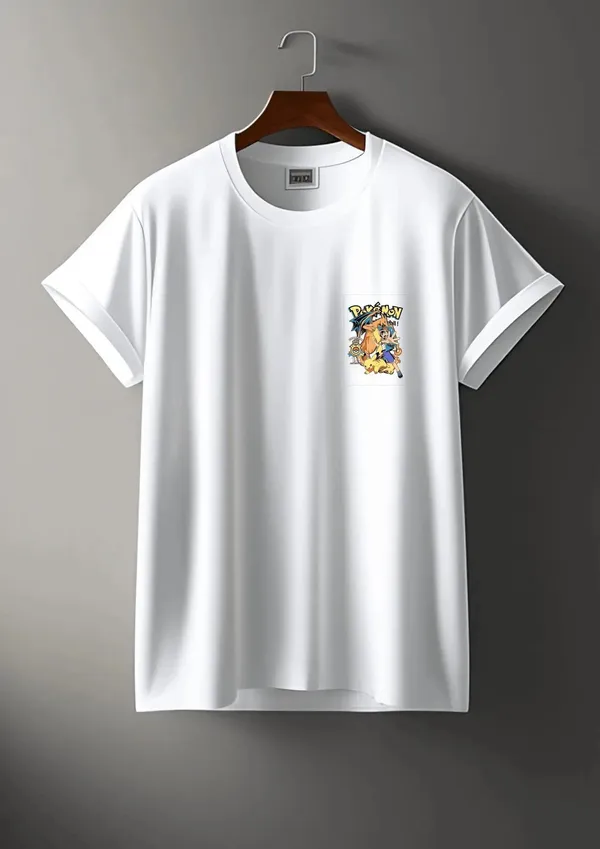 White_Cotton_Regular_Fit_T_Shirt_For_Unisex