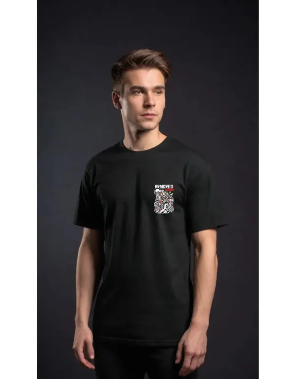 Black_Cotton_Regular_Fit_T_Shirt_For_Unisex