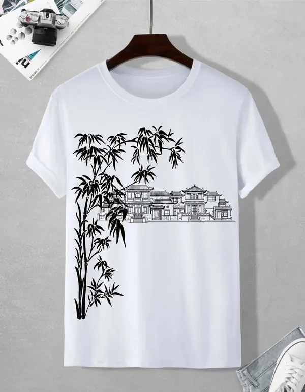 White_Cotton_Regular_Fit_T_Shirt_For_Unisex