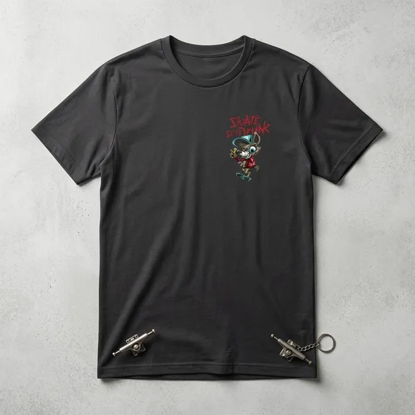 Black_Cotton_Regular_Fit_T_Shirt_For_Unisex