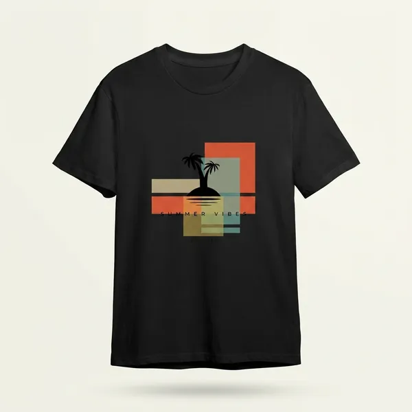 Black_Cotton_Regular_Fit_T_Shirt_For_Unisex